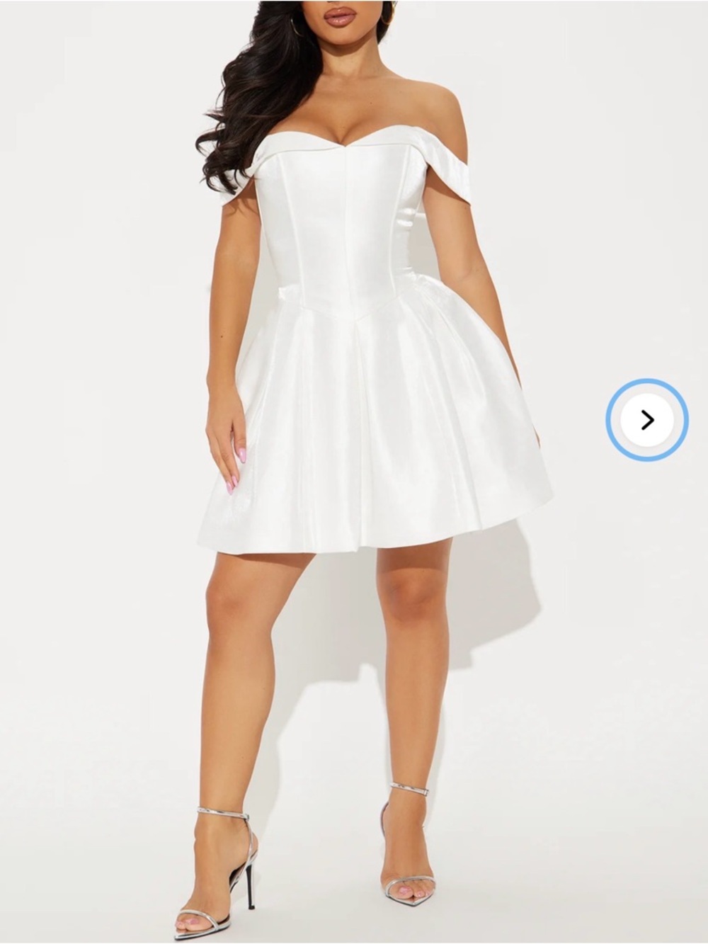 Fashion Nova Royal Roulette Satin Mini